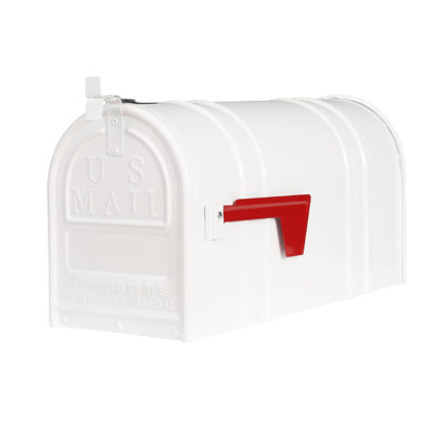 Carlton Metal Post Mounted Mailbox