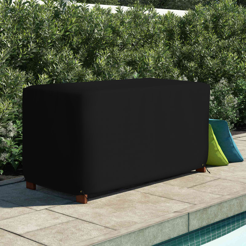 Housse de rangement rectangulaire haute densité pour repose-pieds, H 28 po x l 63 po x P 30 po