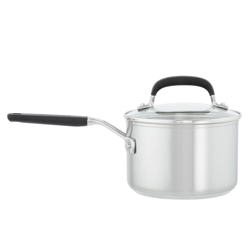 Kitchenaid 10 Piece Stainless Steel Induction Pots and Pans Cookware Set