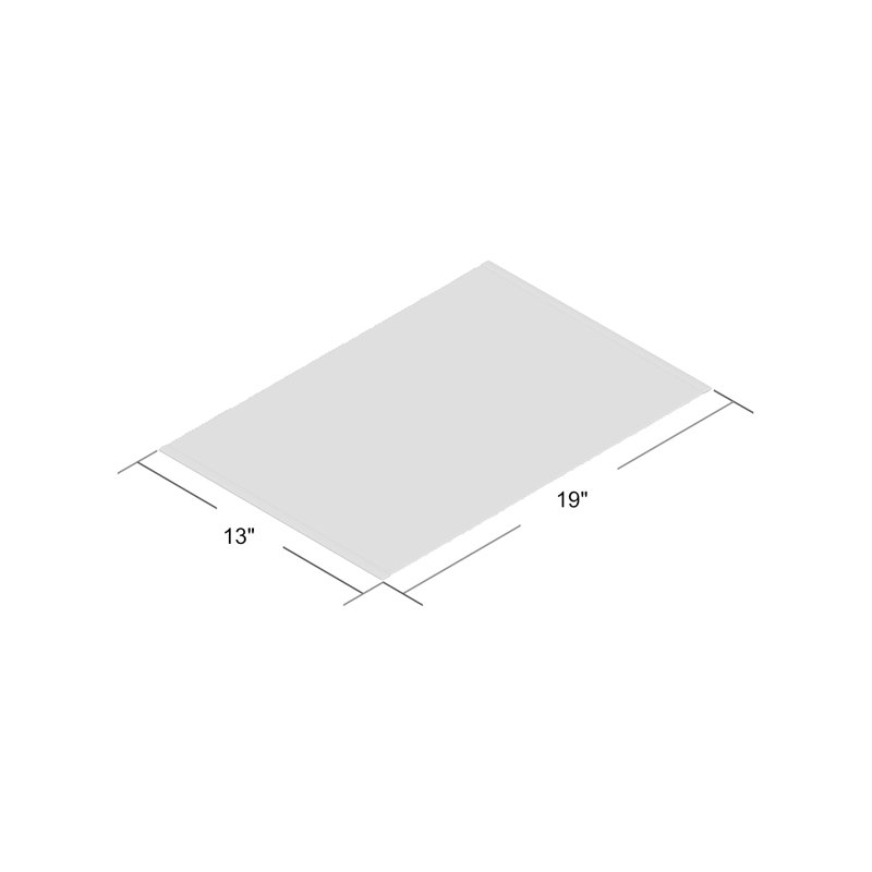 Newlyn 100% Cotton Striped Rectangle Placemat, Blue