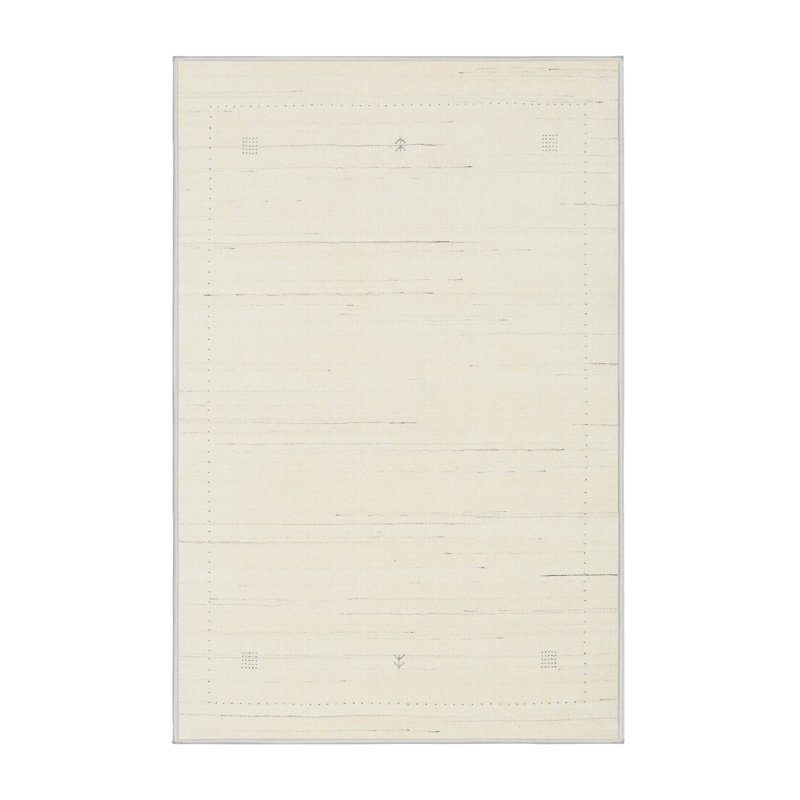 Tapis beige contemporain, Rectangle 2 pi x 3 pi
