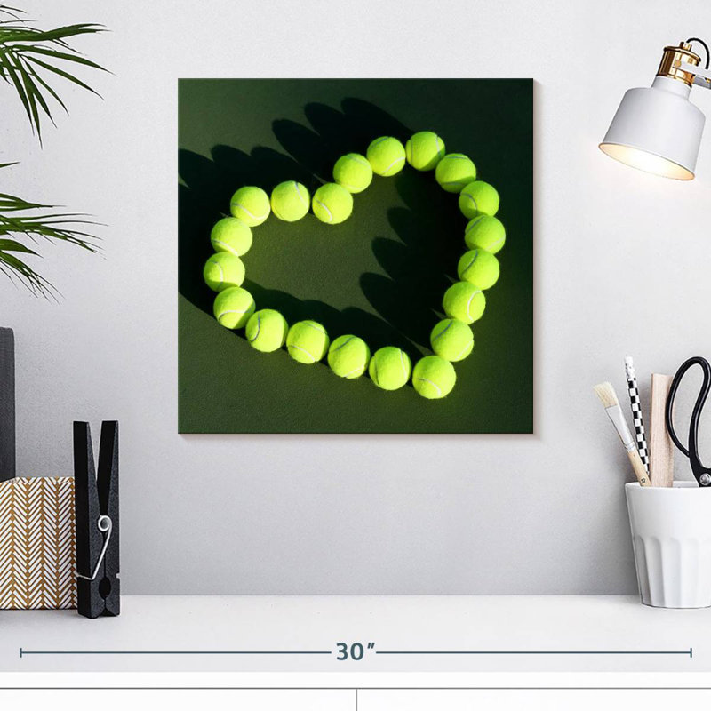 Balles de tennis Sirci, H 16 po x l 16 po