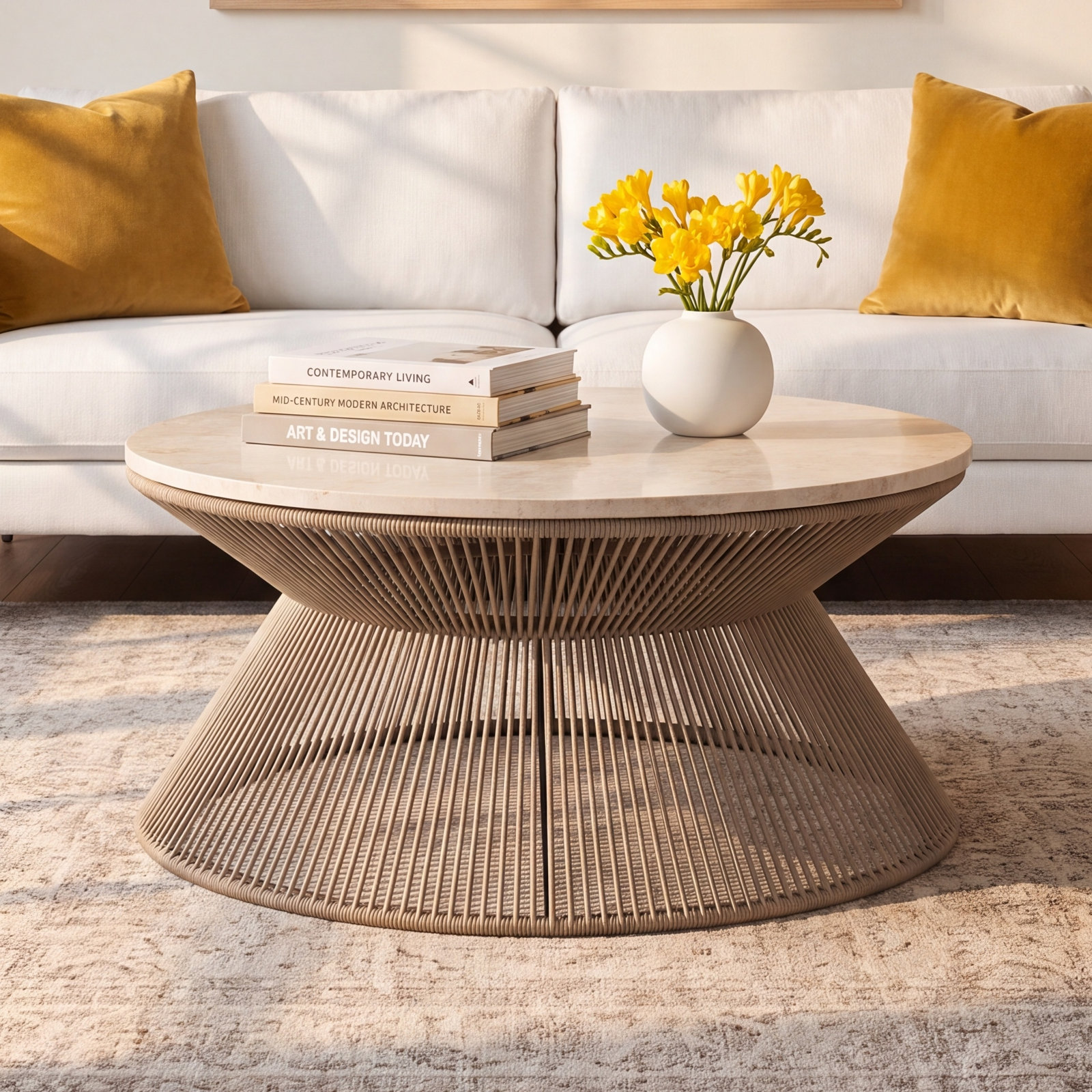 Stone Single Coffee Table