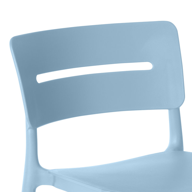 Tabouret de bar H 39,75 po Delron , Bleu