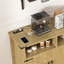 Buffet moderne 4 portes 59 "avec prises de courant et tablettes réglables | Idée de cadeau-1010530824