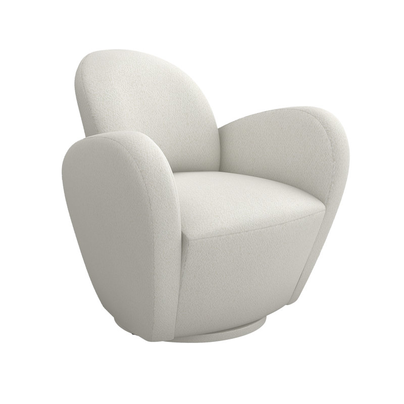 Miami Swivel Armchair, Cameo 100% Polyester