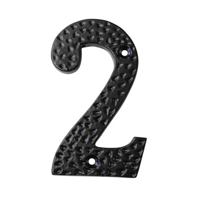 4'' H Metal House Number