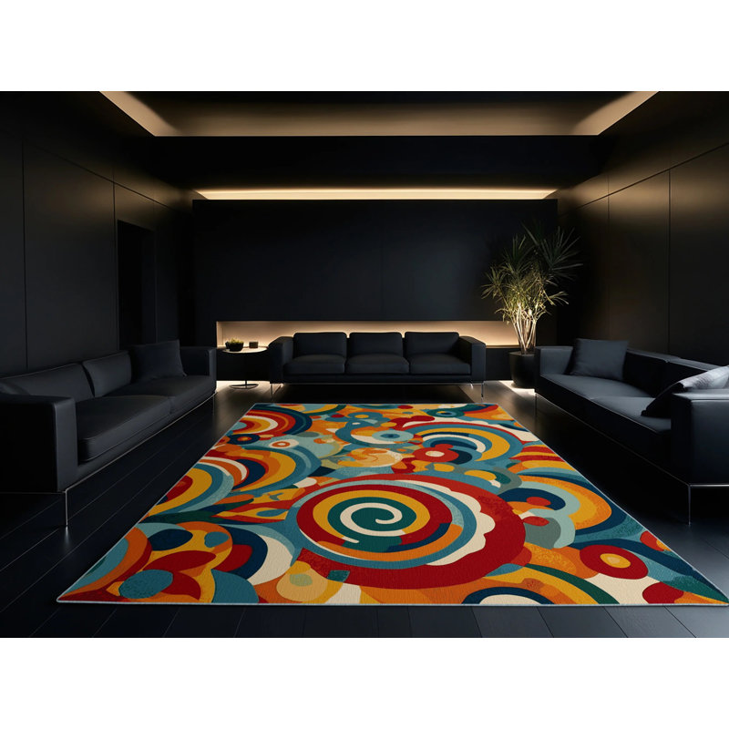 Snappy Shimmer Rug, Rectangle 5' x 8'