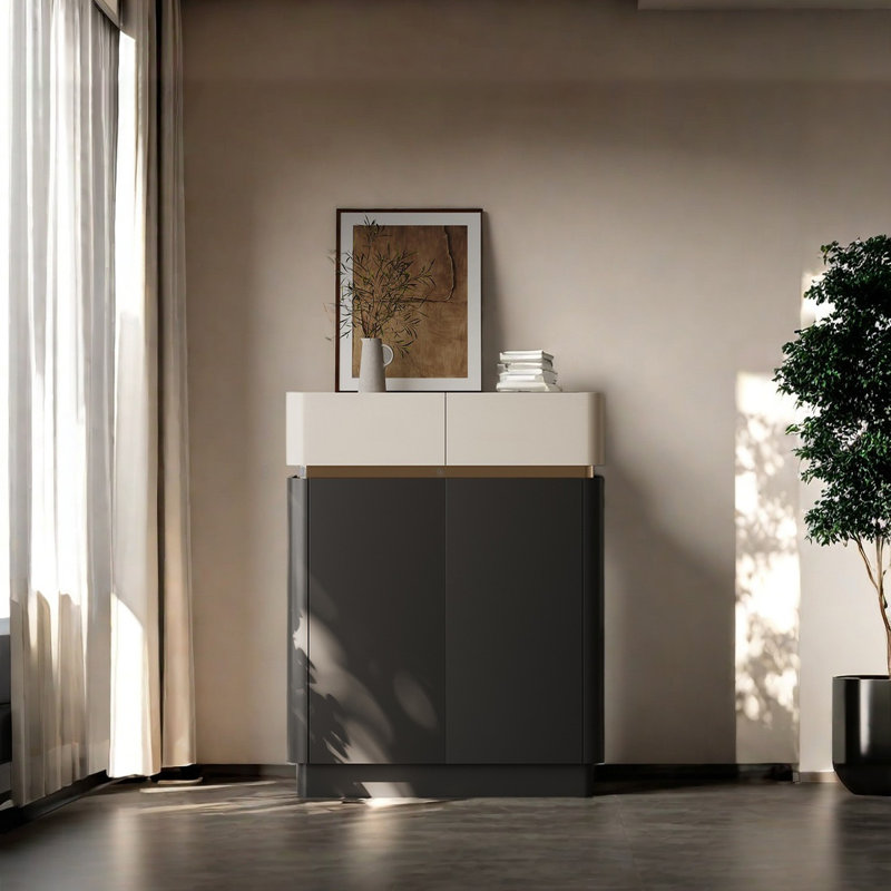 Armoire d'appoint moderne et luxueuse de style italien