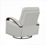 Fauteuil inclinable pivotant rembourré coulissant xpiyaer