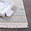 Tapis Wicker 152 en turquoise / beige-1378705141