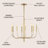 Exzavion 8 - Light Dimmable Classic / Traditional Chandelier-1945264649
