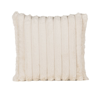 Siscovers Ultra-Plush Faux Fur Throw Pillow - Luxurious Comfort, 