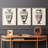 Abstract  Series  CX  -Set Of 3 Framed Giclee Prints -Ready to Hang-107251328-107251326