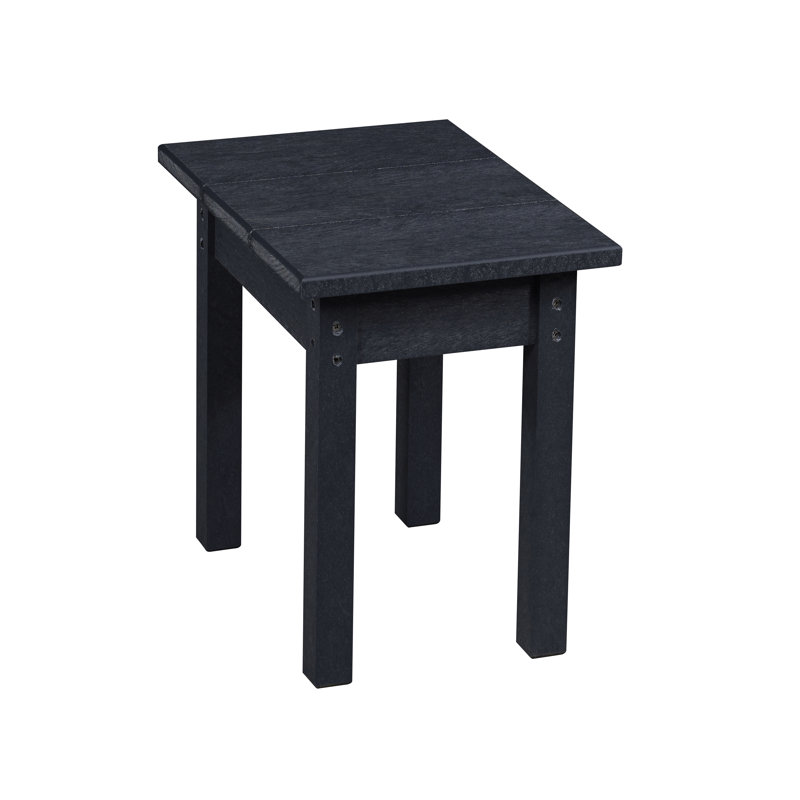 Table d'appoint en plastique Shay, Onyx