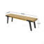 1 table de salle à manger + 2 bancs de salle à manger