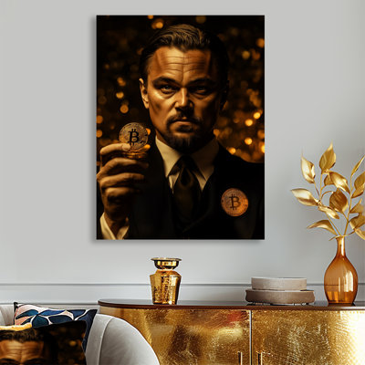 «Bitcoin Leo Dicaprio Wolf» par Wall Street