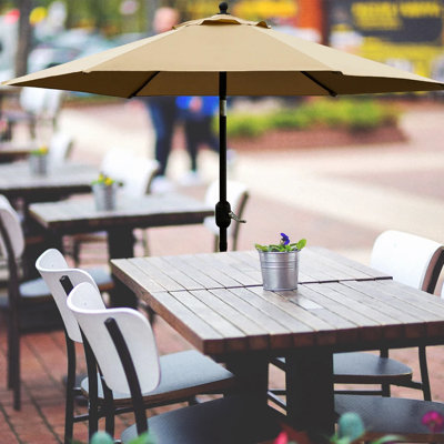 Keiwarren 90" Tilt Market Umbrella