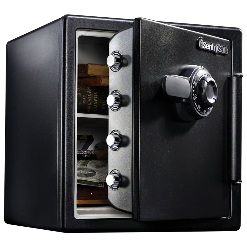 SentrySafe Fire/Water Combination Safe 1.23 CuFt with Dial Lock