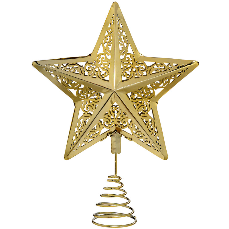 30cm Metal Astrology & Stars Tree Topper
