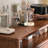 Modern Walnut Solid Wood Sideboard
