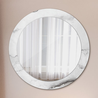 Huldar Glass Flat Wall Mirror