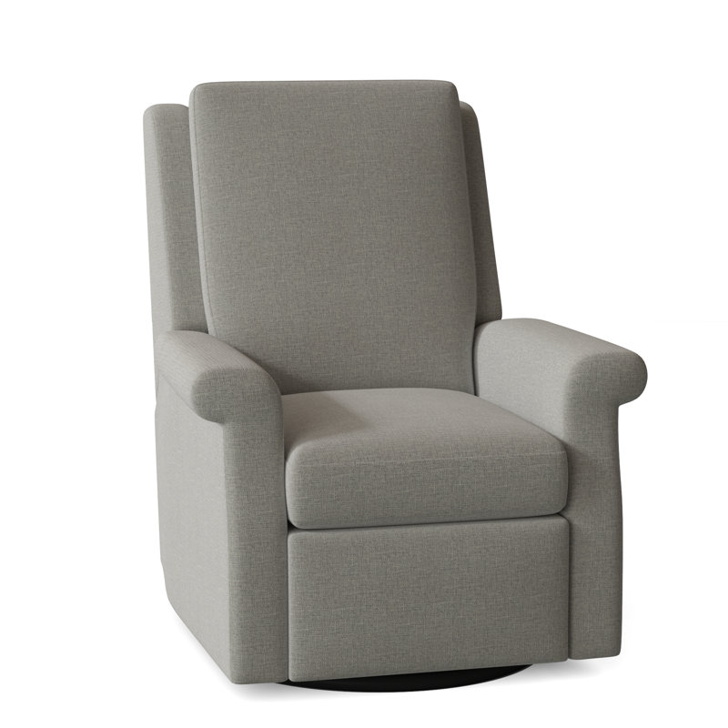 Greek 32.5" Wide Standard Recliner, Manual, 9508 Hazelnut, Swivel Glider