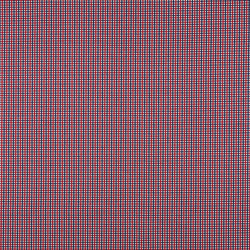 Crosstown Fabric, Red/Navy