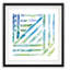 Linear Kaleidoscope I - reproduction de cadre photo-1138510027