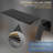 Wall Mounted Single Handle Waterfall Bathroom Vessel Sink Faucet With Pop-up Drain-108926691
