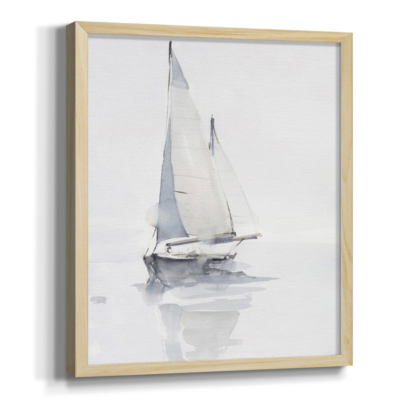 «Inkwell Intersect II», reproduction encadrée, Pas de tapis, Toile avec cadre naturel