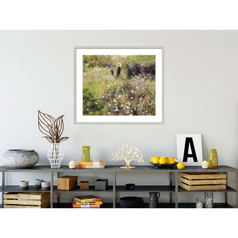 Summer LandscapePierre-Auguste Renoir -Framed Giclee Print, 33.5" H x 38.84" W