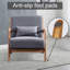 Chaise d'appoint rembourrée de 25,78 po de large avec un coussin supplémentaire Cashel (ensemble de 7) Cashel-109608691
