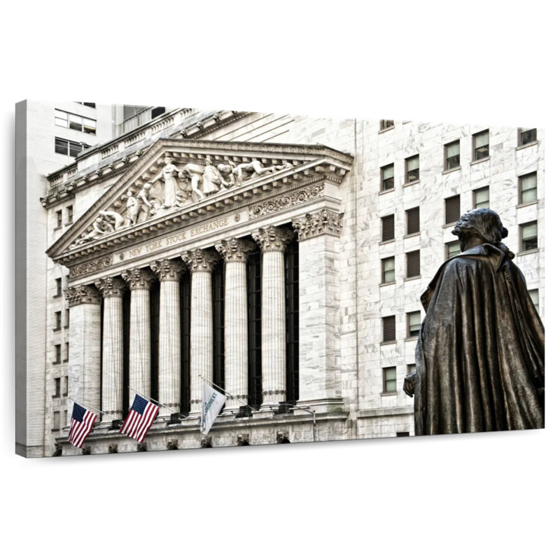 Rorry NYC Wall Street Building, 20" H x 30" W