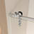 56-60" X 76" H Frameless Sliding Shower Door, 5/16" (8Mm) Clear Tempered Glass, Stainless Steel Frame,Brushed Nickel-122371621