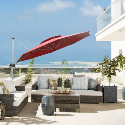 13 Ft Round Cantilever Umbrella