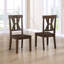 Chaise en bois massif Demone