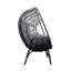 Ensemble de 3 chaises de patio avec table d'appoint-246633074