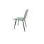 Ensemble de table de salle à manger 5 pièces avec base en métal, une table et chaises en lin-405770141