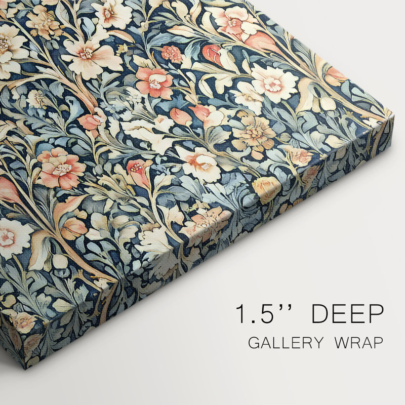Série WORMIS DCCCLxxix - Toile tendue avec châssis Premium - Prêt à être accroché, H 27 po x l 18 po