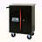 DOUBLE-DOOR Clapboardl MULTI-FUNCTION TOOL CART--BLAK&RED