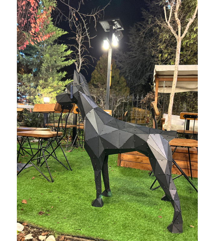 Statue de Doberman - XXXXL, XXXXL, Black