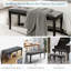 Ouarzazate Faux Leather Upholstered Bench-2021134259