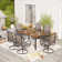 Rectangular 6 - Person 60" Long Dining Set