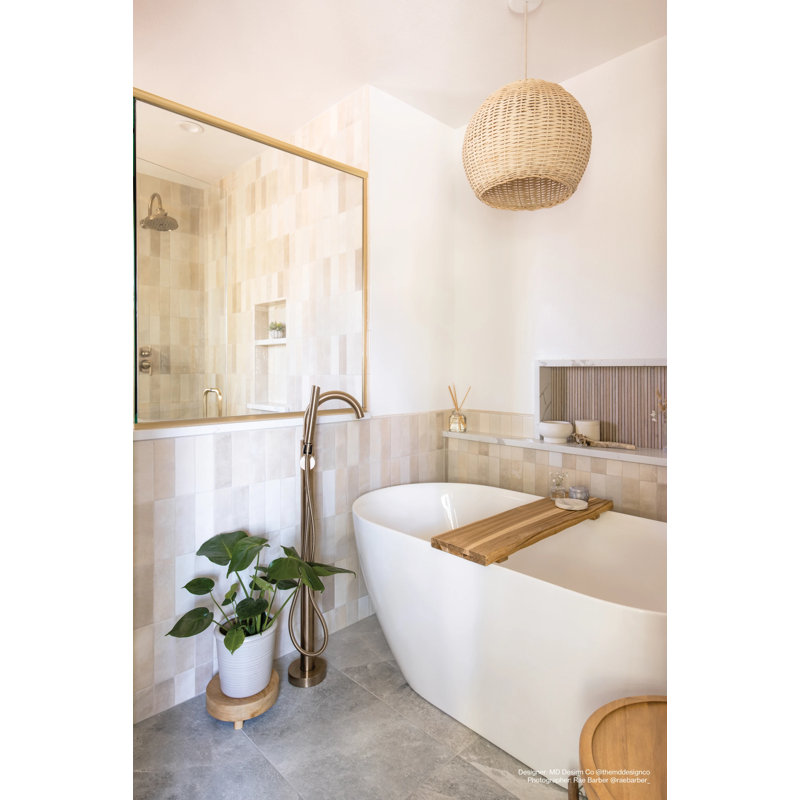 Cloe Ceramic Tile, Creme