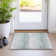 Machine Washable Indoor/Outdoor Christain ACN1269 Linen Rug