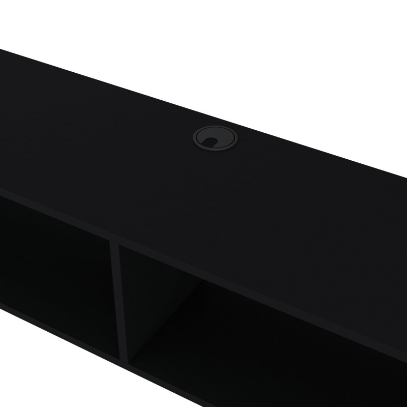 Floating Tv Stand Moore, Living Room, Black