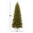 Pre-Lit Fir Pencil Slim Christmas Tree-1178009727