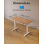 Bureau électrique debout, bureau assis-debout à hauteur ajustable-764871137-764871139
