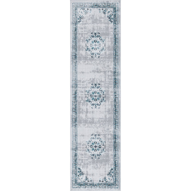 Oriental Indoor Rug, Runner 2'7" x 10'
